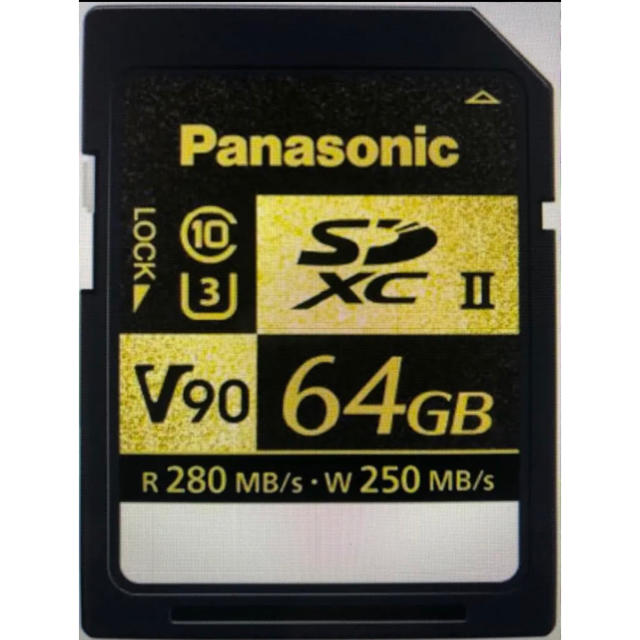 新品 PANASONIC SDXCカード RP-SDZA64GJK 64GB 高評価！ 5400円引き 