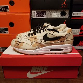 ナイキ(NIKE)のクリスマス 限定 値下 !! Air max 1 エアマックス1 カモ 28 (スニーカー)