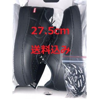 シュプリーム(Supreme)のsupreme AF1 Black 27.5cm NIKE エアフォース1(スニーカー)