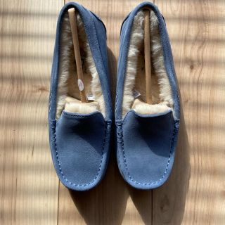 UGG  アグ　モカシン　アンスレー　ブルー　25㎝