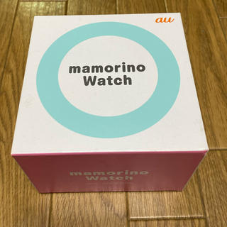 エーユー(au)のau mamorino Watch マモリーノウォッチ(携帯電話本体)