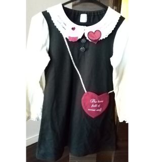 アクシーズファム(axes femme)のaxes femme キッズ 140 ワンピース kids 黒フォーマル(ワンピース)