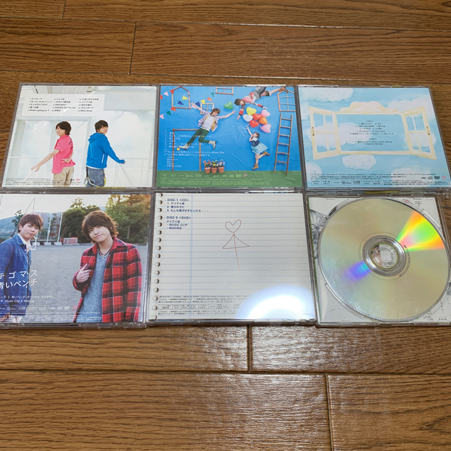 テゴマス(テゴマス)のテゴマス　CD アルバム　シングル　セット エンタメ/ホビーのタレントグッズ(アイドルグッズ)の商品写真