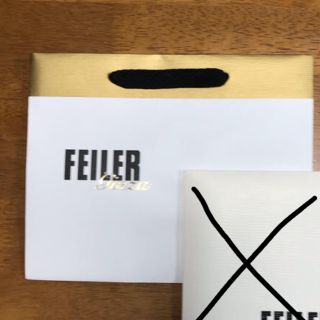 フェイラー(FEILER)のFEILERのショッパー(ショップ袋)