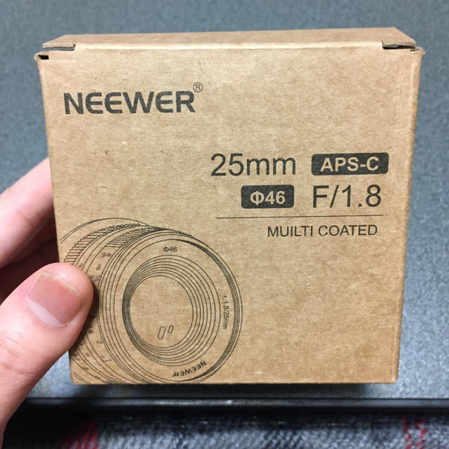 最終値下げ　良品 NEEWER 25mm f1.8 FUJIマウント 1