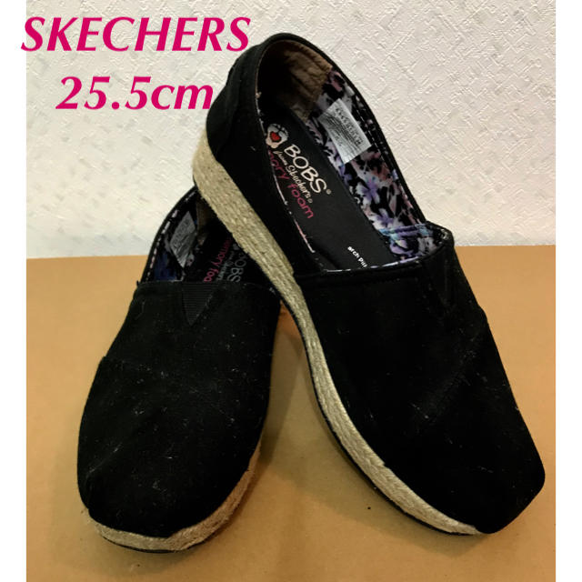 SKECHERS(スケッチャーズ)のSKECHERS BOBS スケッチャーズ スリッポン レディースの靴/シューズ(スリッポン/モカシン)の商品写真