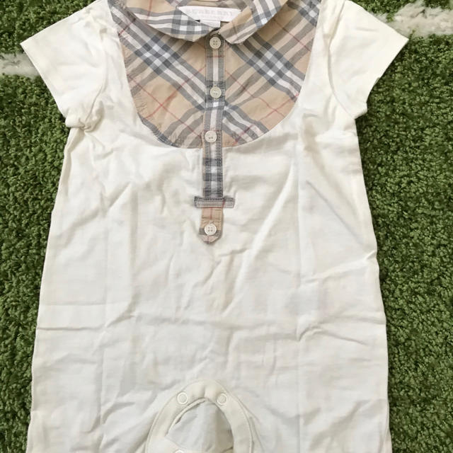 BURBERRY(バーバリー)のバーバリー  ロンパース  6M 68cm キッズ/ベビー/マタニティのベビー服(~85cm)(ロンパース)の商品写真