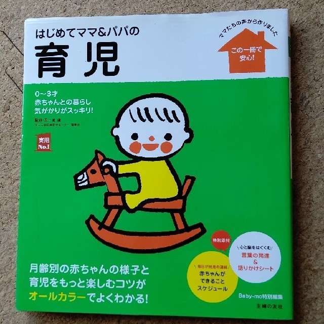 【美品】はじめてママ&パパの育児 エンタメ/ホビーの本(住まい/暮らし/子育て)の商品写真