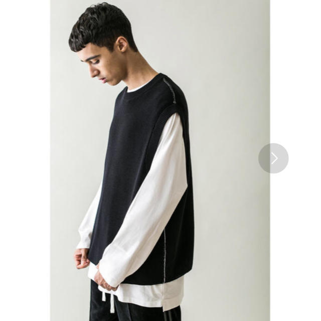 BEAUTY&YOUTH UNITED ARROWS(ビューティアンドユースユナイテッドアローズ)のMONKEY TIME COTTON AZE CROPPED VEST メンズのトップス(ベスト)の商品写真