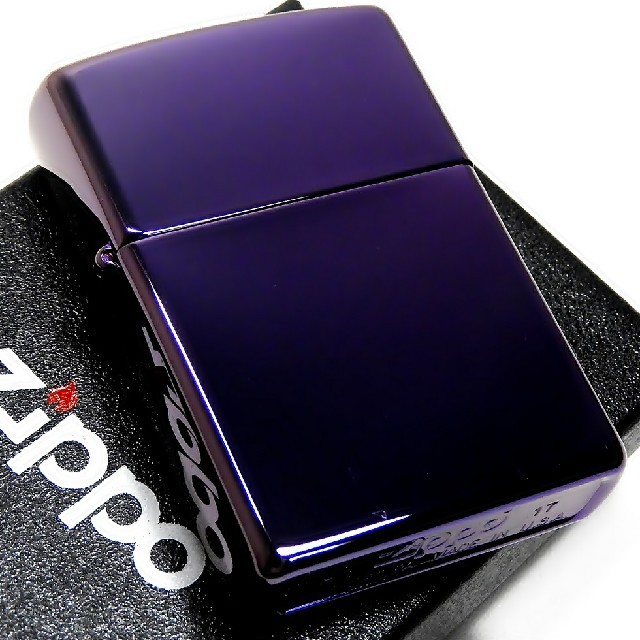 ZIPPO(ジッポー)の(送料込み)ZIPPO◇PVD・アビス/パープル◇新品◇ジッポ メンズのファッション小物(タバコグッズ)の商品写真