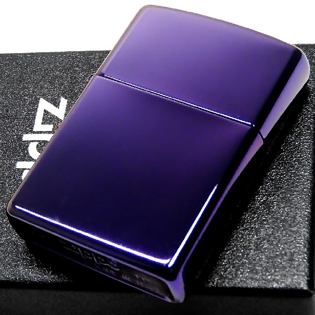 ZIPPO(ジッポー)の(送料込み)ZIPPO◇PVD・アビス/パープル◇新品◇ジッポ メンズのファッション小物(タバコグッズ)の商品写真