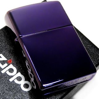 ジッポー(ZIPPO)の(送料込み)ZIPPO◇PVD・アビス/パープル◇新品◇ジッポ(タバコグッズ)