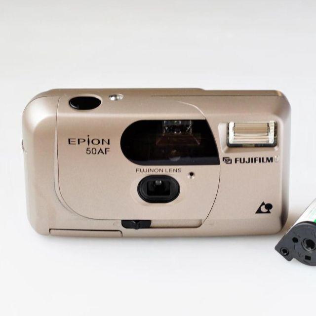 富士フイルム(フジフイルム)の♡格安♡ FUJI FILM　エピオン 50 AF シャンパンゴールド スマホ/家電/カメラのカメラ(フィルムカメラ)の商品写真