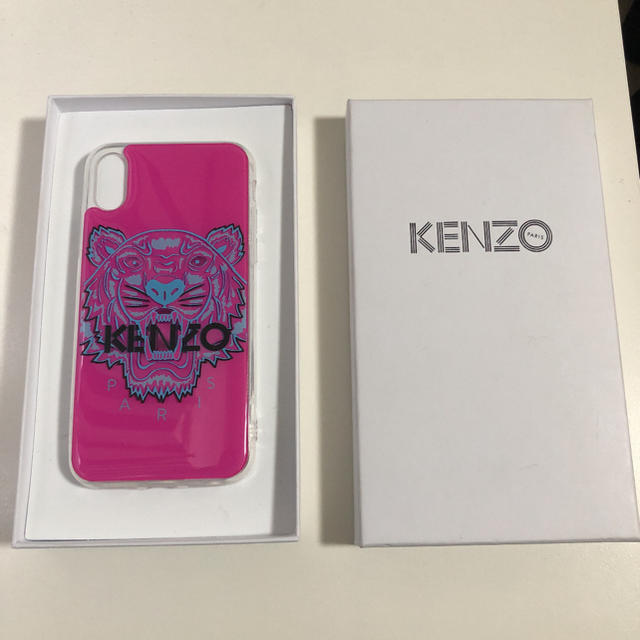 KENZO - KENZO ケンゾー iPhone X/XS カバー ケース タイガー ピンクの通販