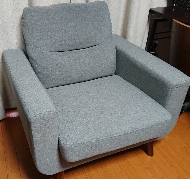 美品】ニトリ 一人掛けソファー 定価34900円 美品】ニトリ 一人掛けソファー 定価34900円