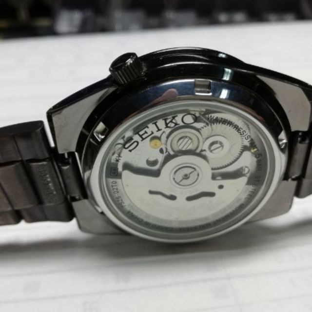 SEIKO(セイコー)のセイコー5 機械式自動巻き メンズ用腕時計 SNKE03KC メンズの時計(腕時計(アナログ))の商品写真