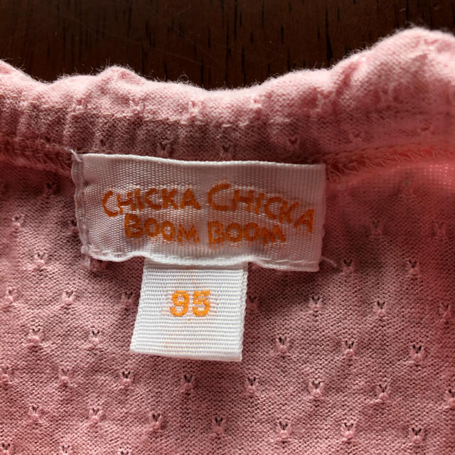 CHICKA CHICKA BOOM BOOM(チッカチッカブーンブーン)のキッズ　ワンピース  キッズ/ベビー/マタニティのキッズ服女の子用(90cm~)(ワンピース)の商品写真