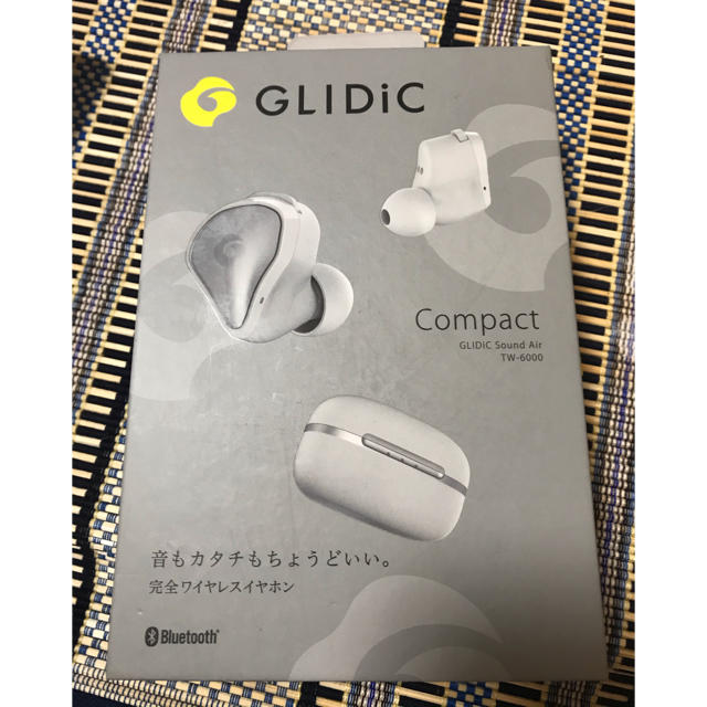 新品 GLIDiC Sound Air TW-6000 ペールグレー イヤホンヘッドフォン/イヤフォン