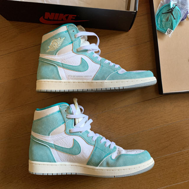 NIKE jordan1 green turbo 28センチ