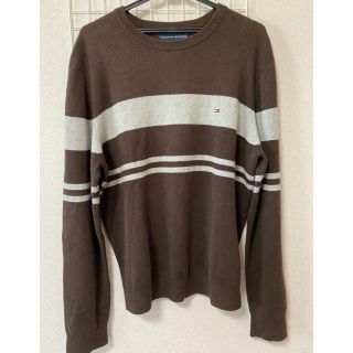 トミーヒルフィガー(TOMMY HILFIGER)のニット　茶色(ニット/セーター)