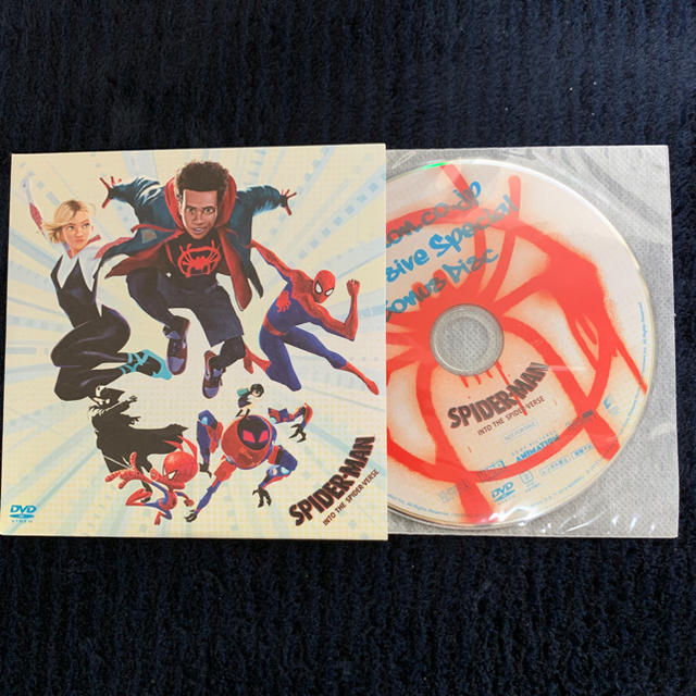 MARVEL(マーベル)のスパイダーマン：スパイダーバース　特典スペシャルボーナスディスク エンタメ/ホビーのDVD/ブルーレイ(アニメ)の商品写真