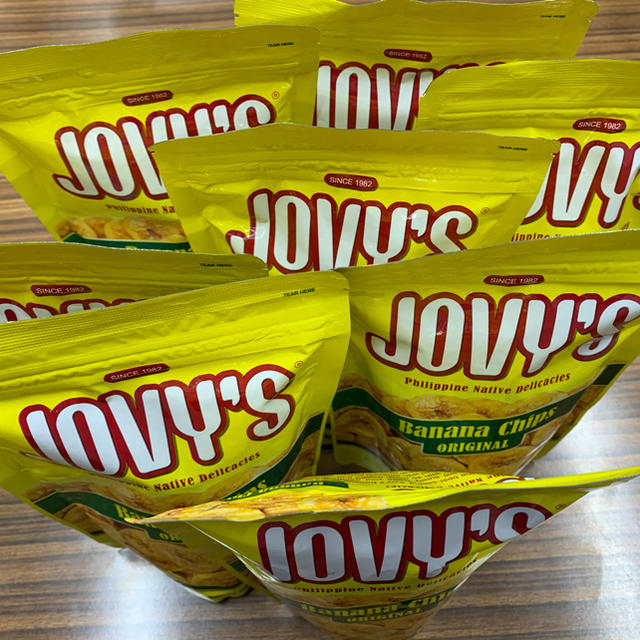 Jovy's Banana Chips 8袋