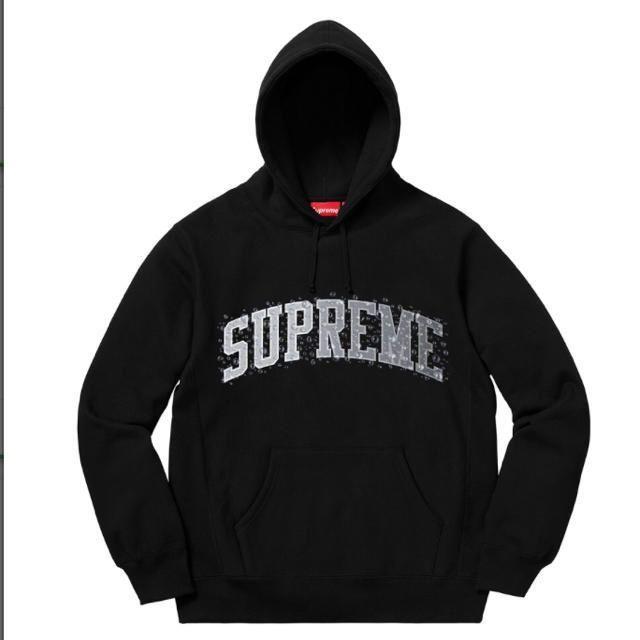 Supreme(シュプリーム)のM SUPREME water arc hooded sweatshirt メンズのトップス(パーカー)の商品写真
