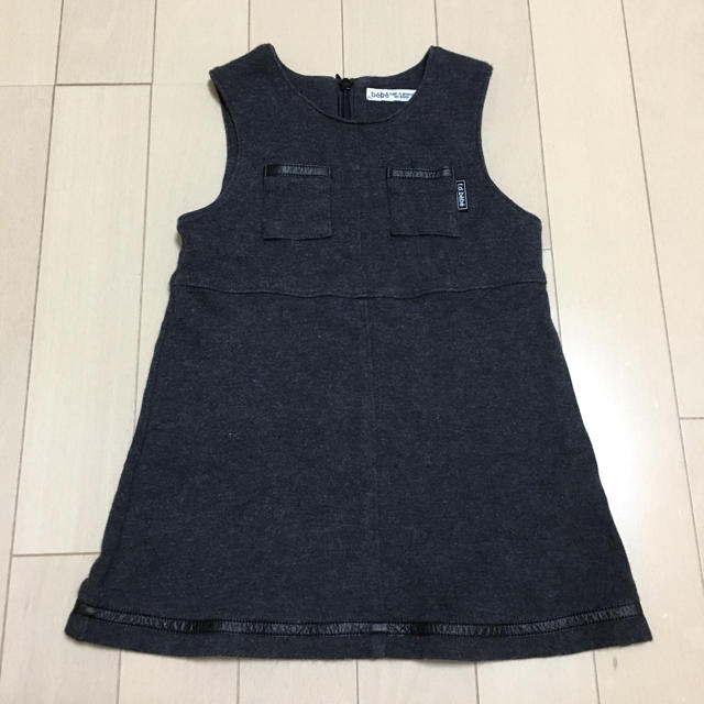 BeBe(ベベ)のジャンパースカート bebe 90cm キッズ/ベビー/マタニティのキッズ服女の子用(90cm~)(ワンピース)の商品写真