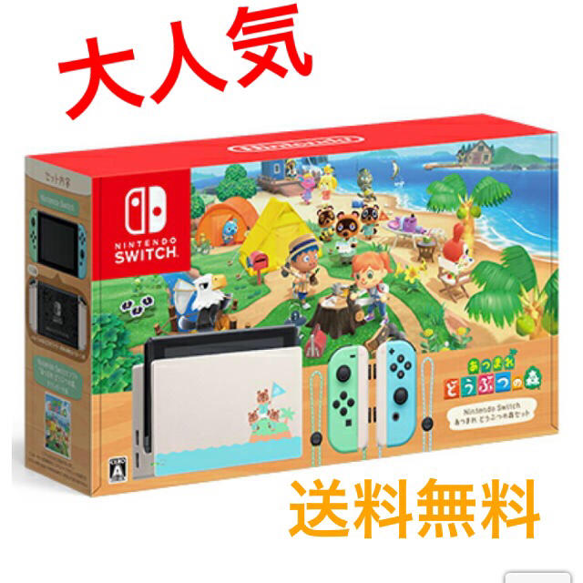 任天堂Switch あつまれどうぶつの森 《新品》 エンタメ/ホビーのゲームソフト/ゲーム機本体(家庭用ゲーム機本体)の商品写真