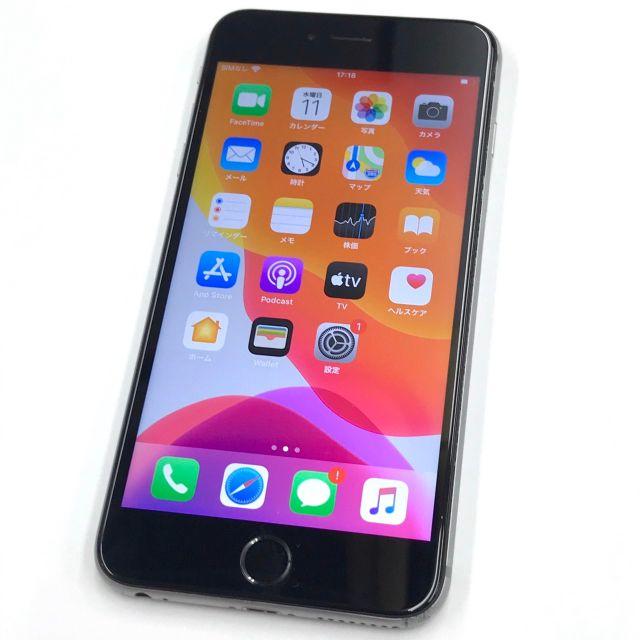 SIMフリー iPhone6sPlus 64GB バッテリー新品交換済みスマートフォン本体