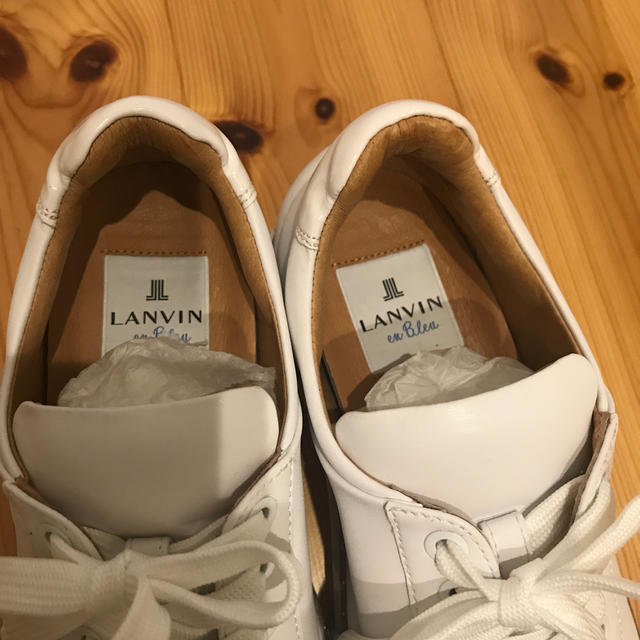 LANVIN en Bleu(ランバンオンブルー)の白スニーカー💓 レディースの靴/シューズ(スニーカー)の商品写真