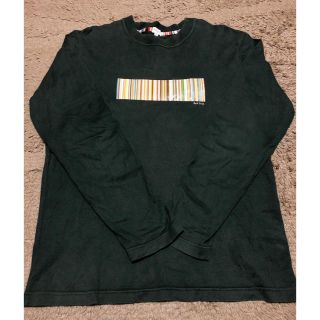 ポールスミス(Paul Smith)のPaul Smith ロングTシャツ　長袖Tシャツ　ブラック(Tシャツ/カットソー(七分/長袖))