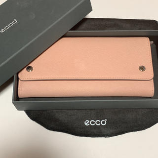 フォッシル(FOSSIL)のエコー　ECCO ピンク　長財布(財布)
