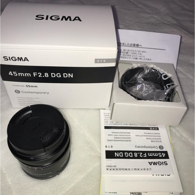 SIGMA 45mm F2.8 DG DN Contemporary Eマウント