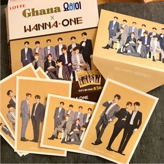 【お値下げ中】Ghana 요하이 × Wanna One 空箱&ポストカード(K-POP/アジア)