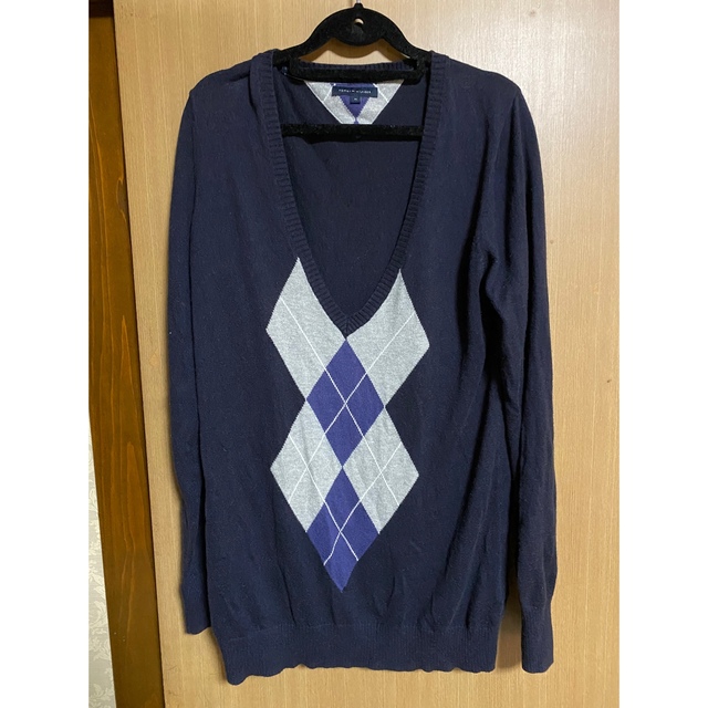 TOMMY HILFIGER(トミーヒルフィガー)のTOMMY  HILFIGER  Vニット レディースのトップス(ニット/セーター)の商品写真