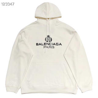 バレンシアガ(Balenciaga)のBALENCIAGA ロゴプリント パーカー(パーカー)