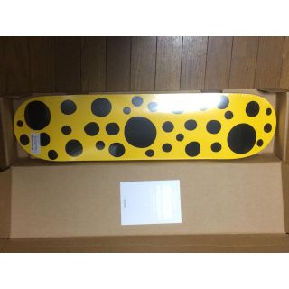 最終値下　草間弥生　YAYOI KUSAMA yellowdot スケートボード(その他)