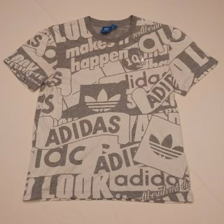 アディダス(adidas)のアディダス adidas Tシャツ グレー(Tシャツ/カットソー(半袖/袖なし))