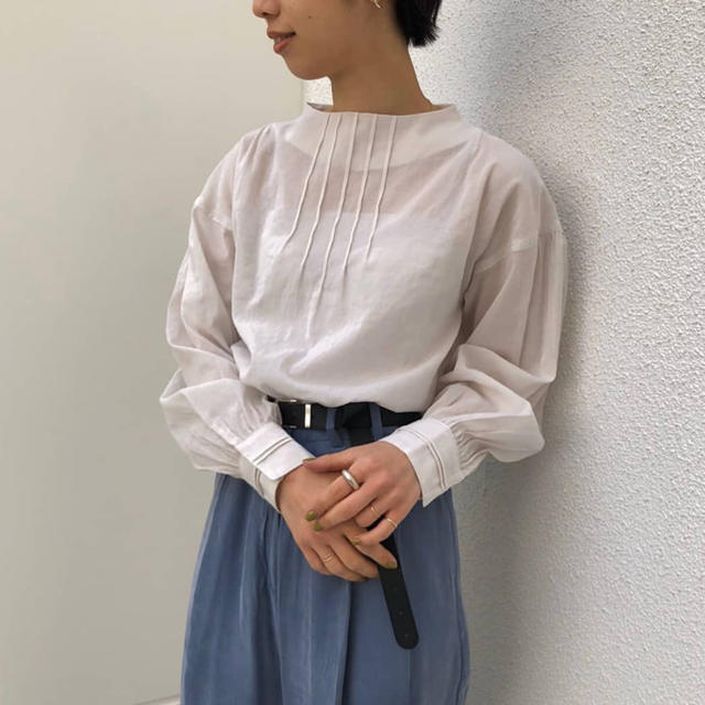 todayful♡ 新作Pintuck Dry Blouse