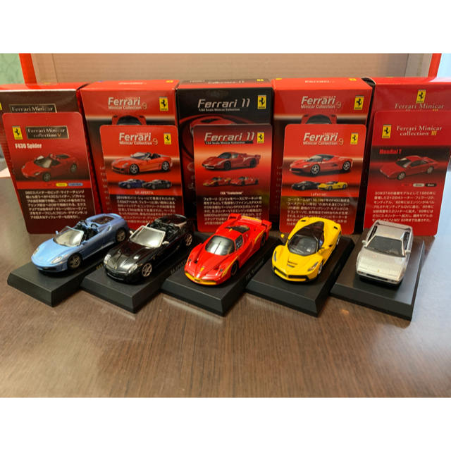 Ferrari - 1/64 京商 フェラーリ ミニカーコレクションの通販 by ...