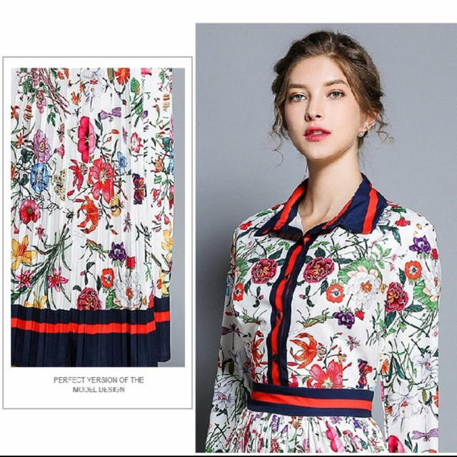 Gucci 岡田結実など芸能人多数着用 花柄ワンピースの通販 By Avenue Shop グッチならラクマ