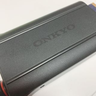 オンキヨー(ONKYO)のonkyoポータブルヘッドホンアンプ　　(ポータブルプレーヤー)