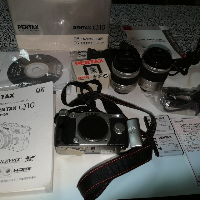 PENTAX Q10 一眼レフ　デジタルカメラ