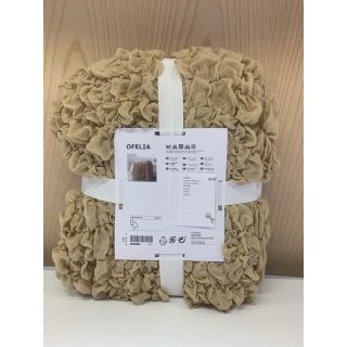 イケア(IKEA)の【ほつれ有り】OFELIA オフェーリア 毛布, ベージュ(毛布)