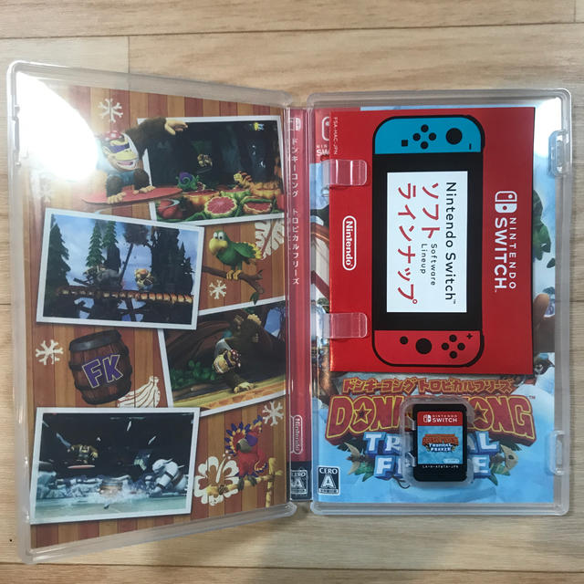 Nintendo Switch(ニンテンドースイッチ)のドンキーコング トロピカルフリーズ Switch エンタメ/ホビーのゲームソフト/ゲーム機本体(家庭用ゲームソフト)の商品写真