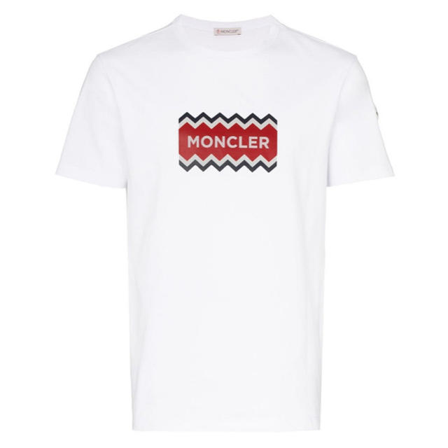MONCLER tシャツ ホワイト　XL 人気柄　未使用　新品