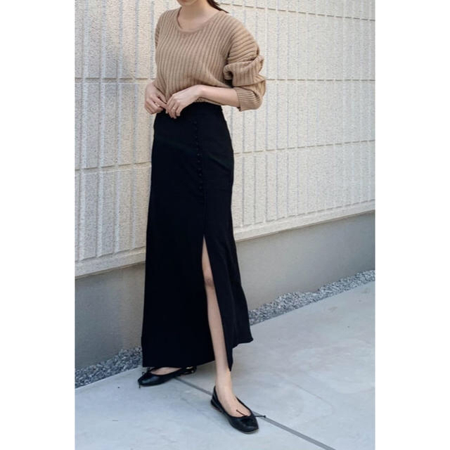 louren mermaid slit skirt 19AWレディース