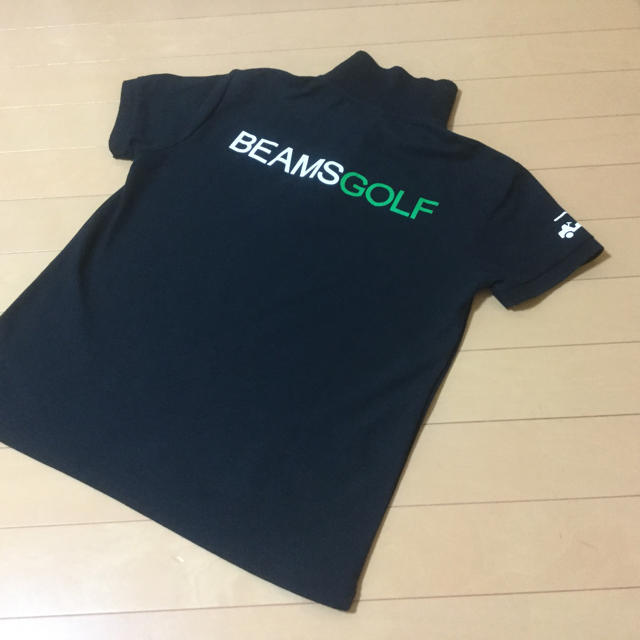 BEAMS(ビームス)のビームスゴルフ　ポロシャツ　レディース S 黒 スポーツ/アウトドアのゴルフ(ウエア)の商品写真