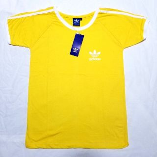 アディダス(adidas)の[新品　未使用]　アディダス　スリーストライプ　Tシャツ　サイズM　(Tシャツ(半袖/袖なし))